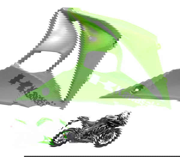 Spoiler Inferior Dir C/ Avari Kawasaki Ninja 1000 10-13 Orig