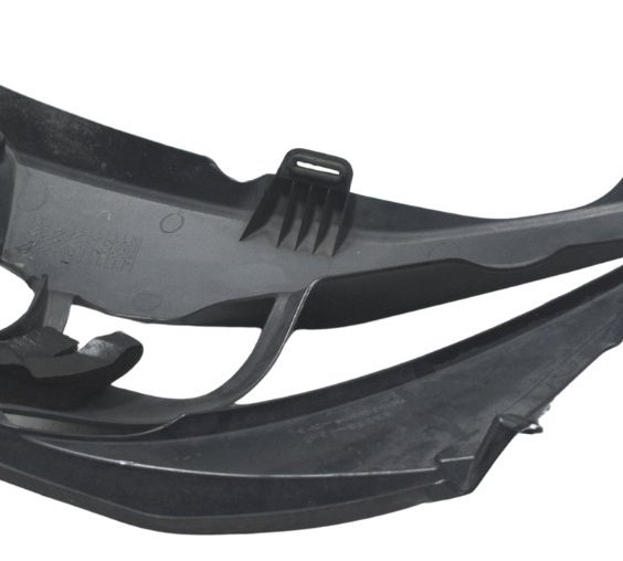 Spoiler Inferior Dir C/ Detal Kawasaki Ninja 1000 10-13 Orig Preto