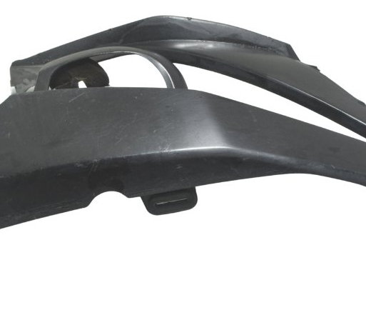 Spoiler Inferior Dir C/ Detal Kawasaki Ninja 1000 10-13 Orig Preto