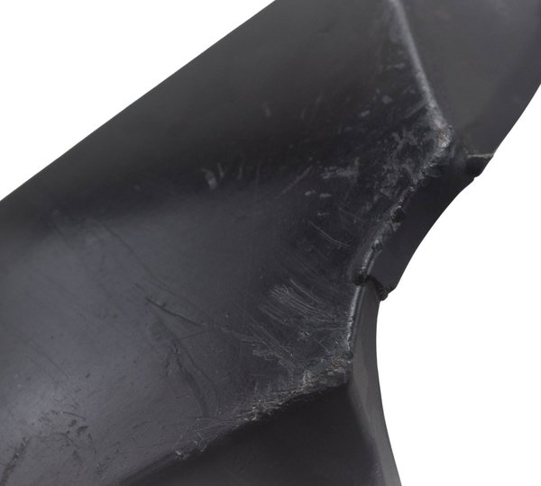 Spoiler Inferior Dir C/ Detal Kawasaki Ninja 1000 10-13 Orig Preto