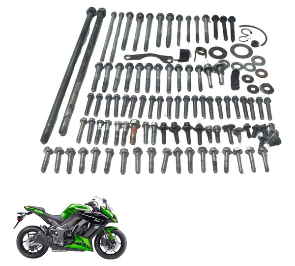 Kit Parafuso Motor Kawasaki Ninja 1000 10-13 Original