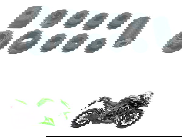 Kit Coxim Diversos Kawasaki Ninja 1000 10-13 Original Kit Coxim Diversos Kawasaki Ninja 1000 10-13 Original