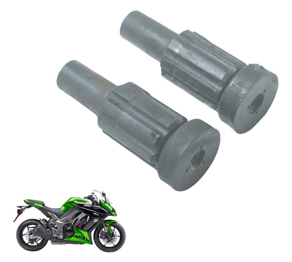 Par Coxim Suporte Motor Kawasaki Ninja 1000 10-13 Original