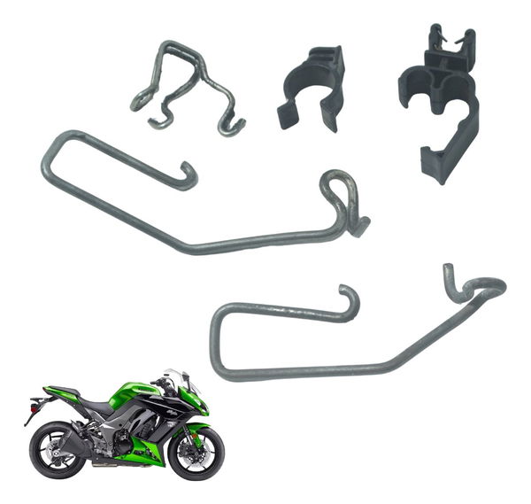 Kit Guia Cabos Kawasaki Ninja 1000 10-13 Original Kit Guia Cabos Kawasaki Ninja 1000 10-13 Original