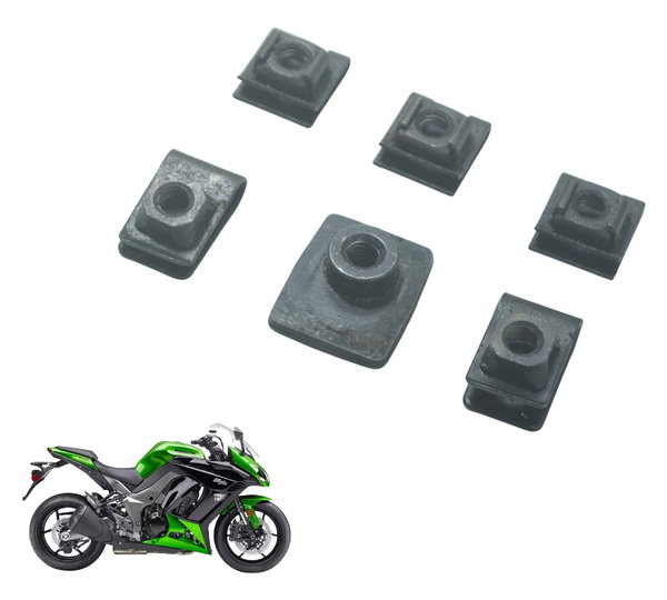 Kit Presilhas Carenagem Diversas Kawasaki Ninja 1000 10-13