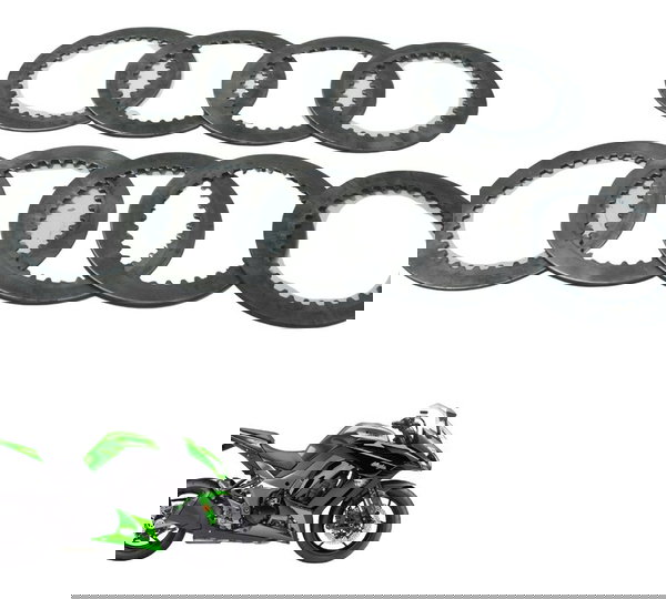 Jogo Discos Separador Embreag Kawasaki Ninja 1000 10-13 Orig