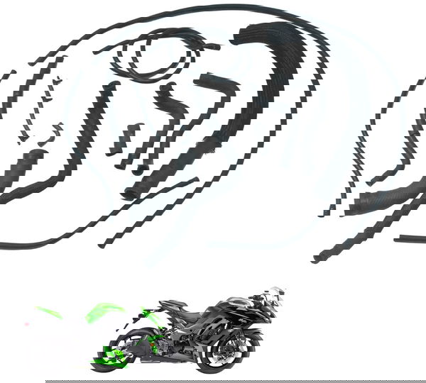 Kit Mangueiras Kawasaki Ninja 1000 10-13 Original