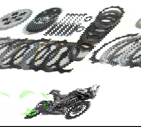 Cubo Disco Platô Embreagem Kawasaki Ninja 1000 10-13 Orig