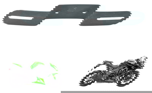 Suporte Placa Kawasaki Ninja 1000 10-13 Original Suporte Placa Kawasaki Ninja 1000 10-13 Original