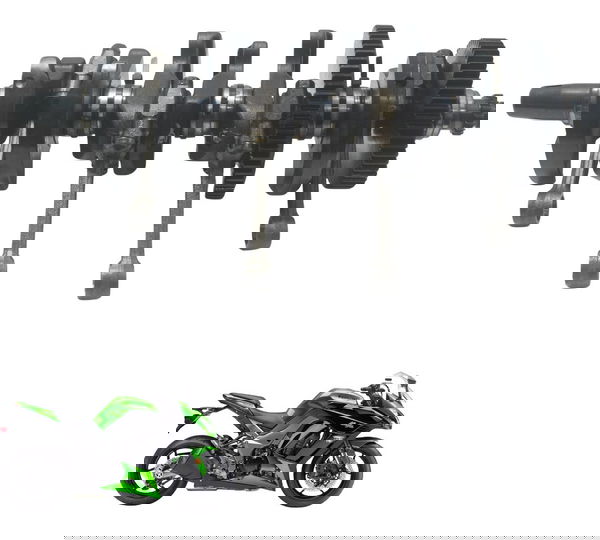 Virabrequim Completo Kawasaki Ninja 1000 10-13 Original