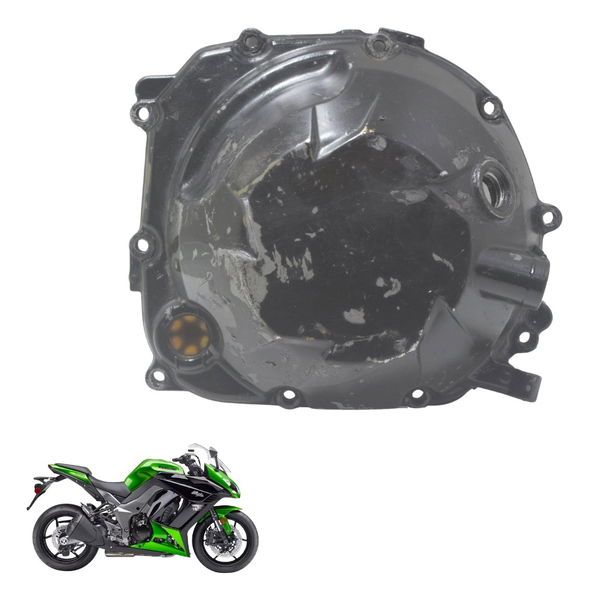 Tampa Motor Dir Embreagem C/ Detal Kawasaki Ninja 1000 10-13 Tampa Motor Dir Embreagem C/ Detal Kawasaki Ninja 1000 10-13