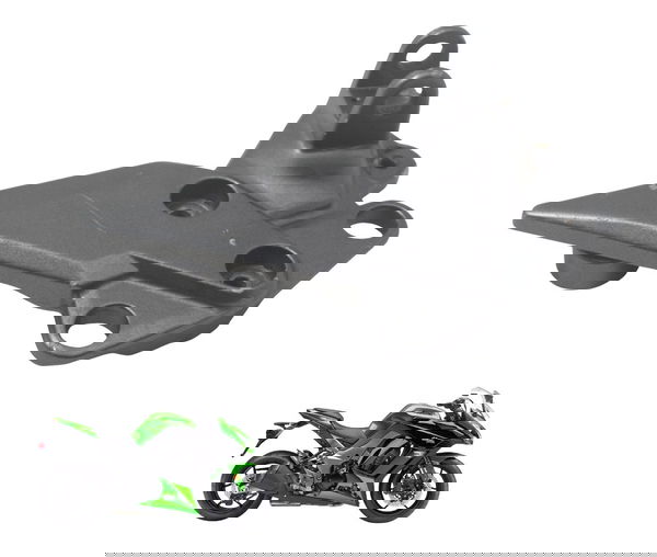 Suporte Pedaleira Esq C/ Detalhes Kawasaki Ninja 1000 10-13 Suporte Pedaleira Esq C/ Detalhes Kawasaki Ninja 1000 10-13