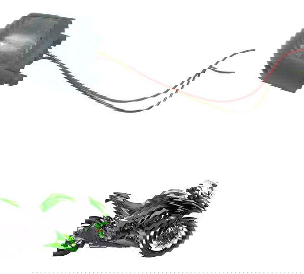 Luz Placa C/ Avaria Kawasaki Ninja 1000 10-13 Original