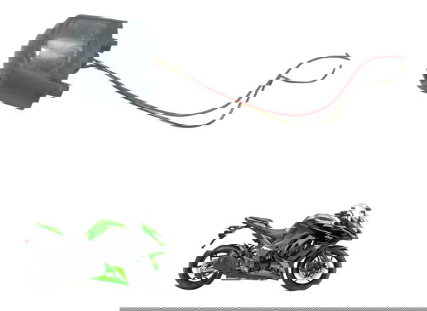 Luz Placa C/ Avaria Kawasaki Ninja 1000 10-13 Original Luz Placa C/ Avaria Kawasaki Ninja 1000 10-13 Original