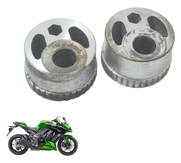 Par Esticador Corrente Kawasaki Ninja 1000 10-13 Original