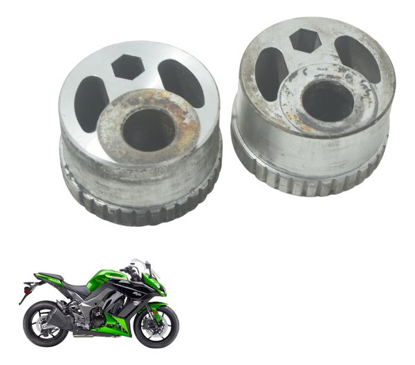 Par Esticador Corrente Kawasaki Ninja 1000 10-13 Original Par Esticador Corrente Kawasaki Ninja 1000 10-13 Original