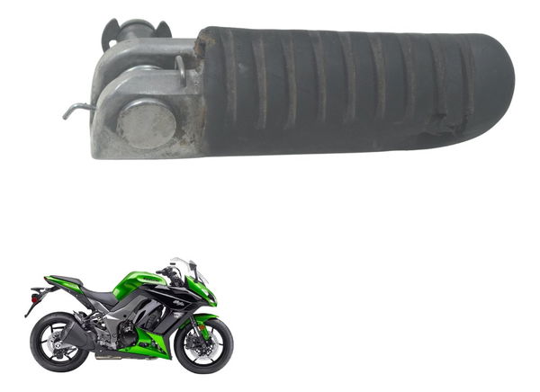 Pedaleira Traseira Esq C/ Avaria Kawasaki Ninja 1000 10-13 Pedaleira Traseira Esq C/ Avaria Kawasaki Ninja 1000 10-13