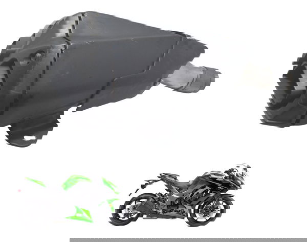 Ponteira Escape C/ Detalhes Kawasaki Ninja 1000 10-13 Orig Ponteira Escape C/ Detalhes Kawasaki Ninja 1000 10-13 Orig