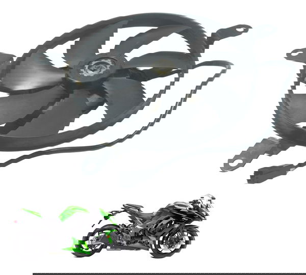 Ventoinha Radiador Kawasaki Ninja 1000 10-13 Original