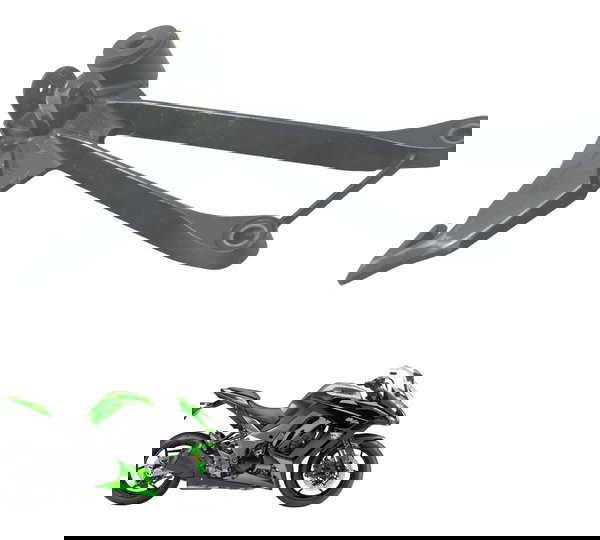 Suporte Pedaleira Tras Esq Kawasaki Ninja 1000 10-13 Orig