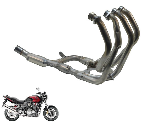 Curva Escape C/ Avaria Honda Cb 1300 F Super Four 07-08 Orig