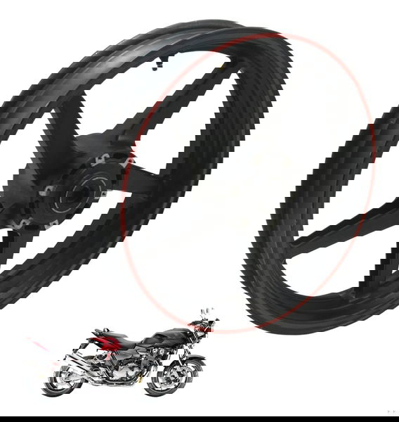 Roda Dianteira Honda Cb 1300 F Super Four 07-08 Original