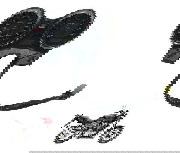 Painel (38.270km) C/ Avaria Honda Cb 1300 F Super Four 07-08