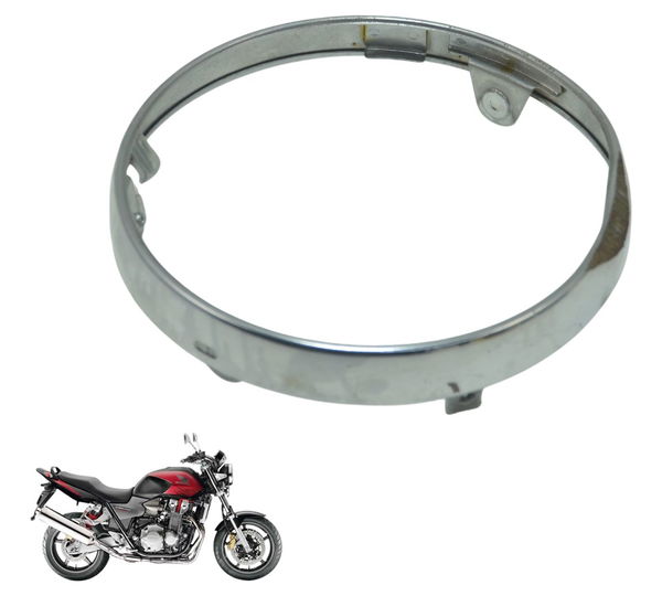 Aro Farol C/ Detalhes Honda Cb 1300 F Super Four 07-08 Orig