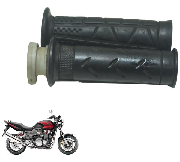 Par Manoplas Honda Cb 1300 F Super Four 07-08 Original Preto