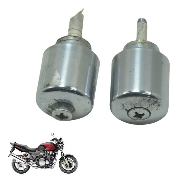 Par Peso Guidão Honda Cb 1300 F Super Four 07-08 Original Par Peso Guidão Honda Cb 1300 F Super Four 07-08 Original