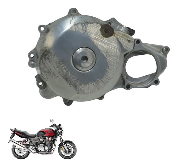 Tampa Estator C/ Detal Honda Cb 1300 F Super Four 07-08 Orig Cinza