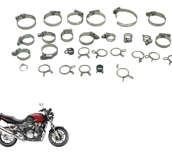 Kit Abraçadeiras Diversas Honda Cb 1300 F Super Four 07-08