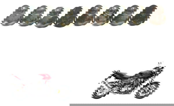 Kit Porca Escape Honda Cb 1300 F Super Four 07-08 Original