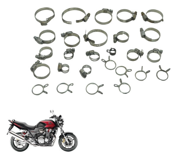 Kit Abraçadeira Diversas Honda Cb 1300 F Super Four 07-08