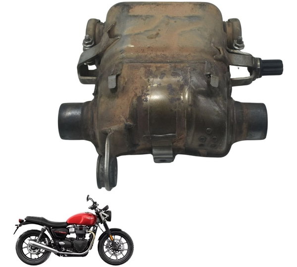 Catalizador Escapamento Triumph Street Twin 900 16-22 Ori