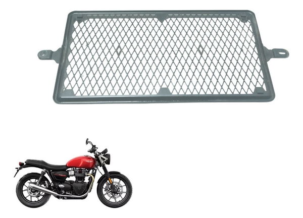 Grade Proteção Radiador Triumph Street Twin 900 16-22 Origin