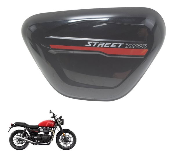 Capa Lateral Direita Triumph Street Twin 900 16-22 Origin