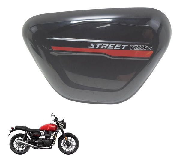 Capa Lateral Direita Triumph Street Twin 900 16-22 Origin