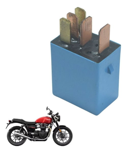 Rele Auxiliar 12v 5 Pinos Triumph Street Twin 900 16-22 Orig