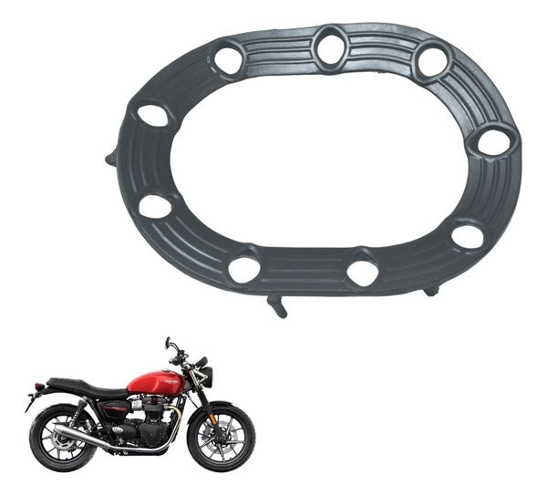 Borracha Bomb Combust C/avaria Triumph Street Twin 900 16-22