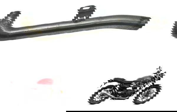 Curva Escape Direita Triumph Street Twin 900 16-22 Original Curva Escape Direita Triumph Street Twin 900 16-22 Original