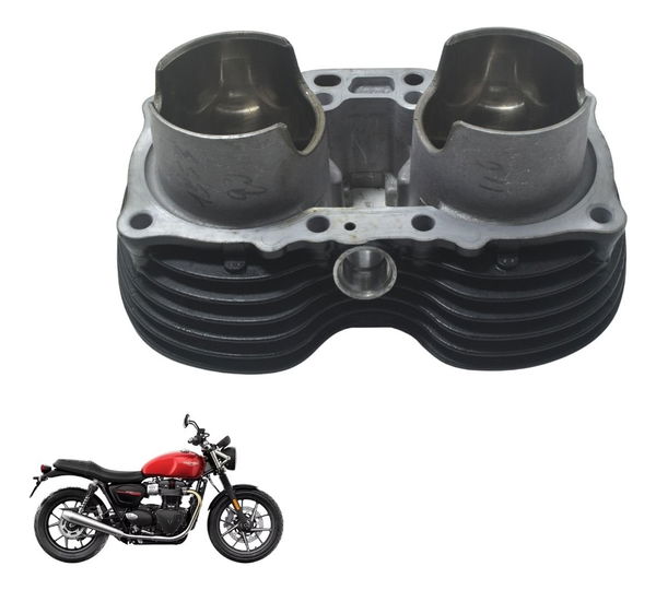 Cilindro Pistão E Anéis Triumph Street Twin 900 16-22 Origin