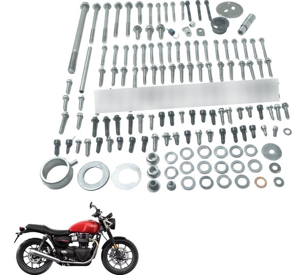 Kit Parafusos Motor Triumph Street Twin 900 16-22 Original