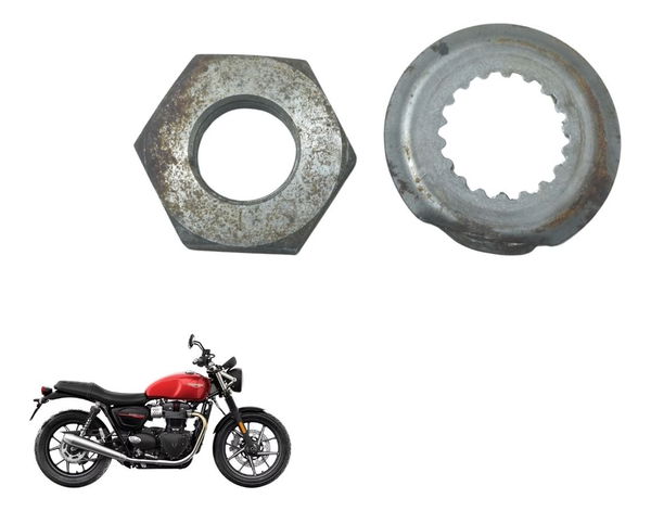 Porca Pinhão Triumph Street Twin 900 16-22 Original