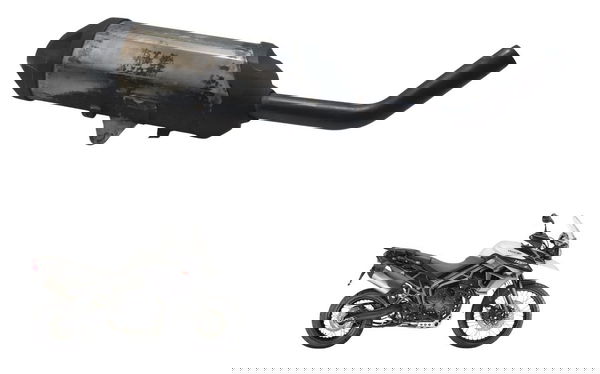 Ponteira Escape C/detalhes Triumph Tiger 800 15-17 Original