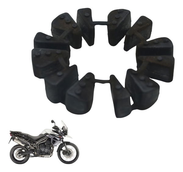 Coxim Cubo Coroa Triumph Tiger 800 Xcx 15-17 Original