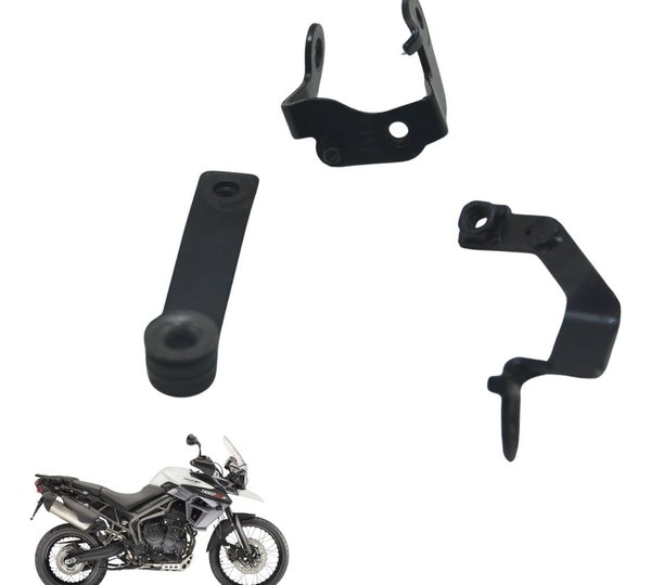 Jogo Suporte Carenagem Triumph Tiger 800 Xcx 15-17 Original