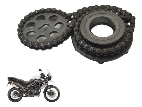 Engrenagem Corrente Bomba Óleo Triumph Tiger 800 Xcx 15-17