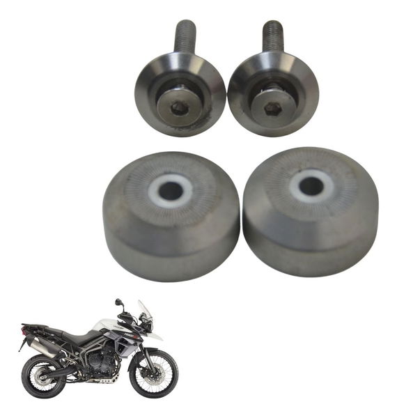 Par Peso Fixação Protetor Punho Triumph Tiger 800 Xcx 15-17