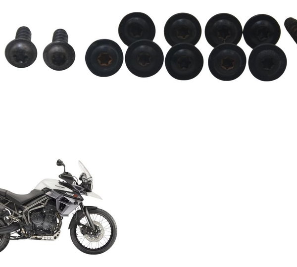 Kit Parafuso Soberbos Triumph Tiger 800 Xcx 15-17 Original